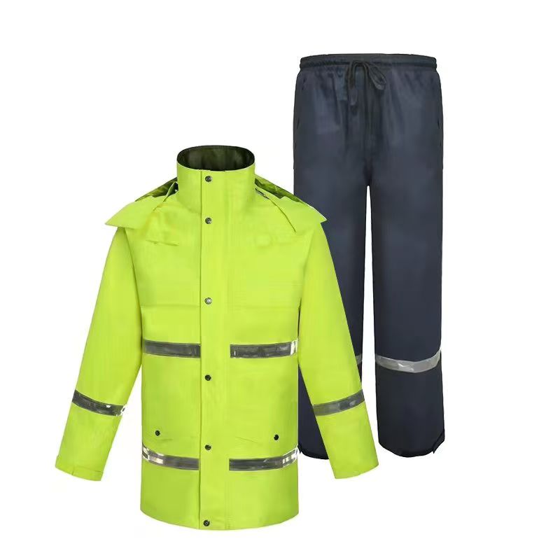 三層復(fù)合反光雨衣套裝